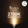 Simba Lighting® LED MR16 3.5W 20W Halogen Replacement Bulbs 12V GU5.3 BiPin 2700K Soft White 6-Pack