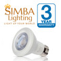 Simba Lighting® LED PAR20 6W Spotlight ETL Listed 40W 50W Replacement Bulbs 120V Dimmable E26 3000K Soft White 6-Pack