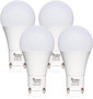 Simba Lighting® LED A19 9W 60W 75W Replacement Bulbs 120V GU24 Twist Base 2700K Warm White 4-Pack