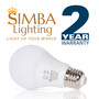 Simba Lighting® LED A19 Dusk to Dawn 6W 40W Equivalent Bulbs 120V E26 Base 5000K Daylight 4-Pack