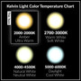 Simba Lighting® LED Bug Repelling 2000K Bulb 6W 40W Equivalent Dusk-to-Dawn Sensor E26 Base, 4-Pack