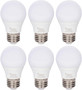 Simba Lighting® LED A15 4W 40W Equivalent Small Bulbs 120V E26 Base 5000K Daylight 6-Pack