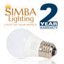 Simba Lighting® LED A15 Refrigerator 5W 40W Equivalent Bulbs 120V E26 Base 5000K Daylight 2-Pack