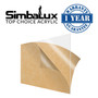 SimbaLux® Acrylic Sheet Clear 8” x 10” Panel 0.08” Thick (2mm) Plexiglass Board, Easy to Cut, Pack of 5