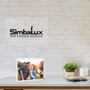 SimbaLux® Magnetic Acrylic Photo Frame 4” x 6” Free-Standing Clear Desktop Floating Display, Pack of 3