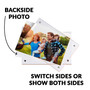 SimbaLux® Magnetic Acrylic Photo Frame 4” x 6” Free-Standing Clear Desktop Floating Display, Pack of 3