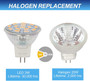 Simba Lighting® LED MR11 3W 20W Halogen Replacement Bulbs 12V GU4 Bi-Pin 3000K Soft White 4-Pack