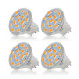 Simba Lighting® LED MR11 3W 20W Halogen Replacement Bulbs 12V GU4 Bi-Pin 3000K Soft White 4-Pack