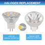 Simba Lighting® LED MR11 3W 20W Halogen Replacement Bulbs 12V GU4 Bi-Pin 3000K Soft White 4-Pack