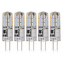 Simba Lighting® LED G4 1.1W T3 10W Halogen Replacement JC Bi-Pin Base 12V 3000K Soft White, 5 Pack