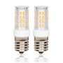 Simba Lighting® LED T6 4W 40W Equivalent Bulbs 120V E17 3000K Soft White 2-Pack