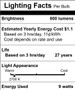 Simba Lighting® LED A19 ETL Listed 9W 60W-75W Equivalent Bulbs 120V E26 Base 2700K Warm White 4-Pack