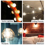 Simba Lighting® LED Vintage Edison Filament G25 Globe 6W Dimmable 60W Equivalent 120V 4000K, 3-Pack