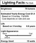 Simba Lighting® T6.5 15W Replacement Bulb Mini Tube Shape 120V, E12 Candelabra Base, 2700K, 6-Pack