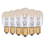 Simba Lighting® T6.5 15W Replacement Bulb Mini Tube Shape 120V, E12 Candelabra Base, 2700K, 6-Pack