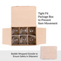 Simba Lighting® T6.5 25W Replacement Bulb Mini Tube Shape 120V, E12 Candelabra Base, 2700K, 6-Pack