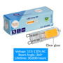 Simba Lighting® LED G9 2W T4 25W Halogen Replacement JCD Bi-Pin Base 120V 2700K Warm White, 10 Pack