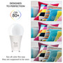 Simba Lighting® LED A19 12W 75W 100W Replacement Bulbs 120V GU24 Twist Base 2700K Warm White 4-Pack