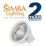 Simba Lighting® LED MR16 3.5W 20W Halogen Replacement Bulbs 12V GU5.3 BiPin 5000K Daylight 10-Pack