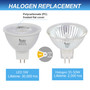 Simba Lighting® LED MR16 5W 35W-50W Halogen Replacement Bulbs 12V GU5.3 BiPin 2700K Soft White 10-Pack