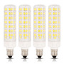 Simba Lighting® LED E11 T6 JD 8W 75W 80W Halogen Replacement Bulbs 120V 6000K Daylight 4-Pack