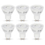 Simba Lighting® LED GU10 ETL Listed 7W Non-Dimmable 70W Halogen Replacement Bulb Twist Base 120V 2700K, 6-Pack