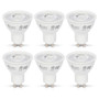 Simba Lighting® LED GU10 ETL Listed 7W Dimmable 70W Halogen Replacement Bulb Twist Base 120V 5000K, 6-Pack