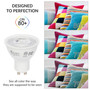 Simba Lighting® LED GU10 ETL Listed 7W Dimmable 70W Halogen Replacement Bulb Twist Base 120V 5000K, 6-Pack