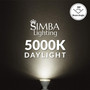 Simba Lighting® LED GU10 ETL Listed 7W Dimmable 70W Halogen Replacement Bulb Twist Base 120V 5000K, 6-Pack