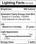 Simba Lighting® LED GU10 ETL Listed 7W Dimmable 70W Halogen Replacement Bulb Twist Base 120V 2700K, 6-Pack