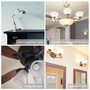 Simba Lighting® LED A15 ETL Listed 7W 60W Equivalent Small Bulbs 120V E26 3000K Soft White 4-Pack
