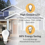 Simba Lighting® LED A19 ETL Listed 12W 75W-100W Equivalent Bulbs 120V E26 Base 5000K Daylight 4-Pack