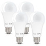 Simba Lighting® LED A19 ETL Listed 14W 100W-125W Equivalent Bulbs 120V E26 Base 2700K Warm White 4-Pack