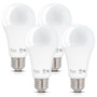 Simba Lighting® LED A19 ETL Listed 14W 100W-125W Equivalent Bulbs 120V E26 Base 2700K Warm White 4-Pack