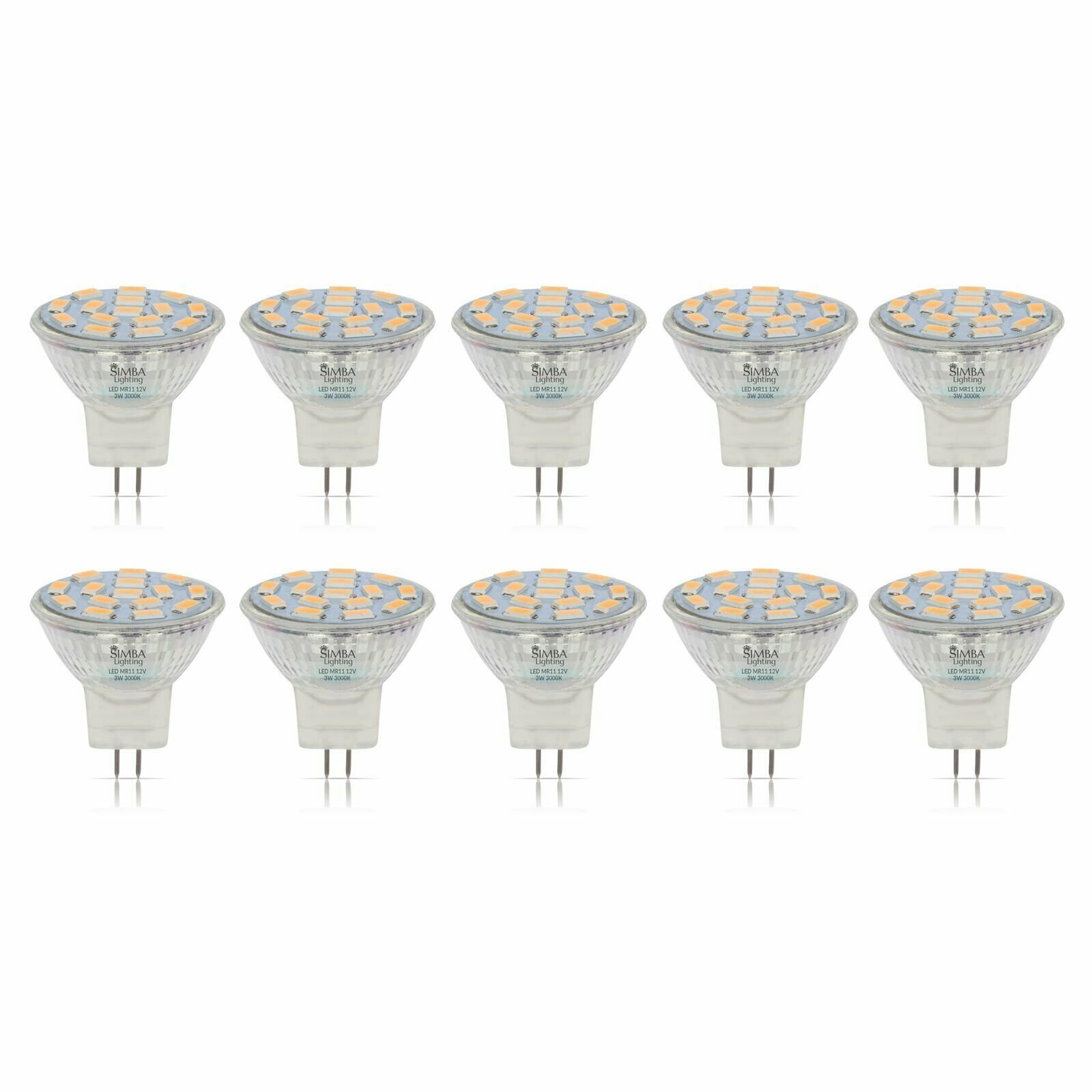 MR11 LED Bulb - 20 Watt Equivalent - 12V AC/DC - 240 Lumens