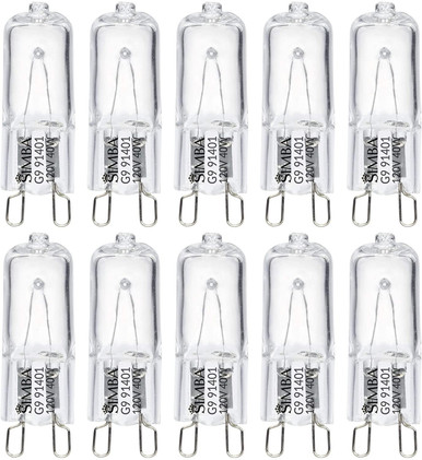 40 watt g9 xenon bulbs