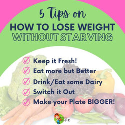5 Tips on How to Lose Weight without Starving