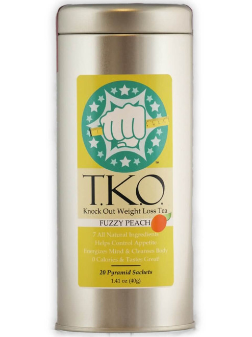 T.K.O. Peach Tea "Knock Out Weight Loss Tea" is a perfect addition to any weight loss plan or diet.