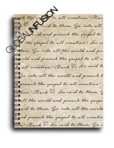 Go Into All The World Spiral Notebook Go Into All The World Spiral Notebook
