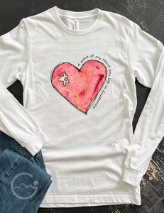 A Piece of My Heart Long Sleeve Shirt A Piece of My Heart Long Sleeve Shirt