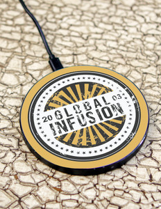 Global Infusion Est. 2003 Wireless Phone Charger Global Infusion Est. 2003 Wireless Phone Charger