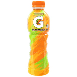 Gatorade Mash Ups Lemon Lime x Orange Ice 600mL PET Bottles 12 Pack