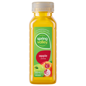 Spring Valley Apple Juice 300mL PET Bottle 24 Pack