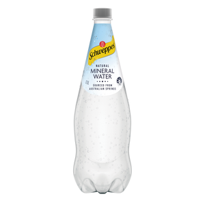 Schweppes Mineral Water 1.1L Bottles 12 Pack