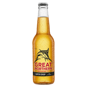 Great Northern Super Crisp Lager 330mL Bottles 24 Pack