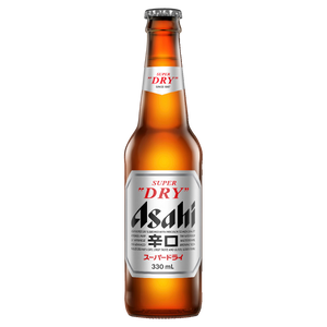 Asahi Super Dry 330mL Bottles 24 Pack