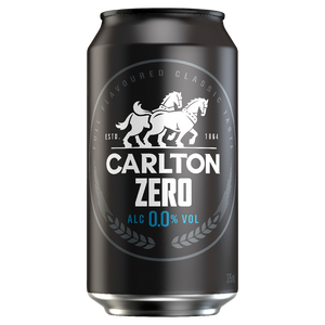 Carlton Zero 375mL Cans 24 Pack
