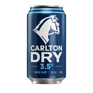 Carlton Dry Mid 3.5% 375mL Cans 30 Pack