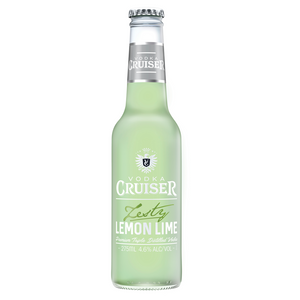 Vodka Cruiser Zesty Lemon Lime 275mL Bottles 24 Pack