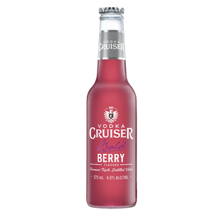 Vodka Cruiser Bold Berry 275mL Bottles 24 Pack